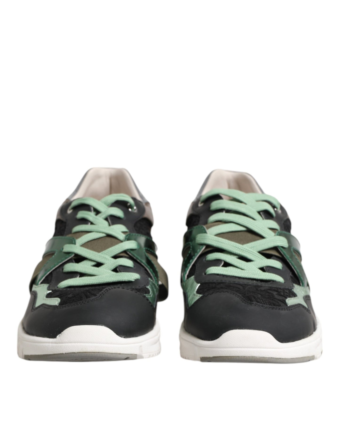 Dolce & Gabbana Låga Sneakers Med Flerfärgade Snören