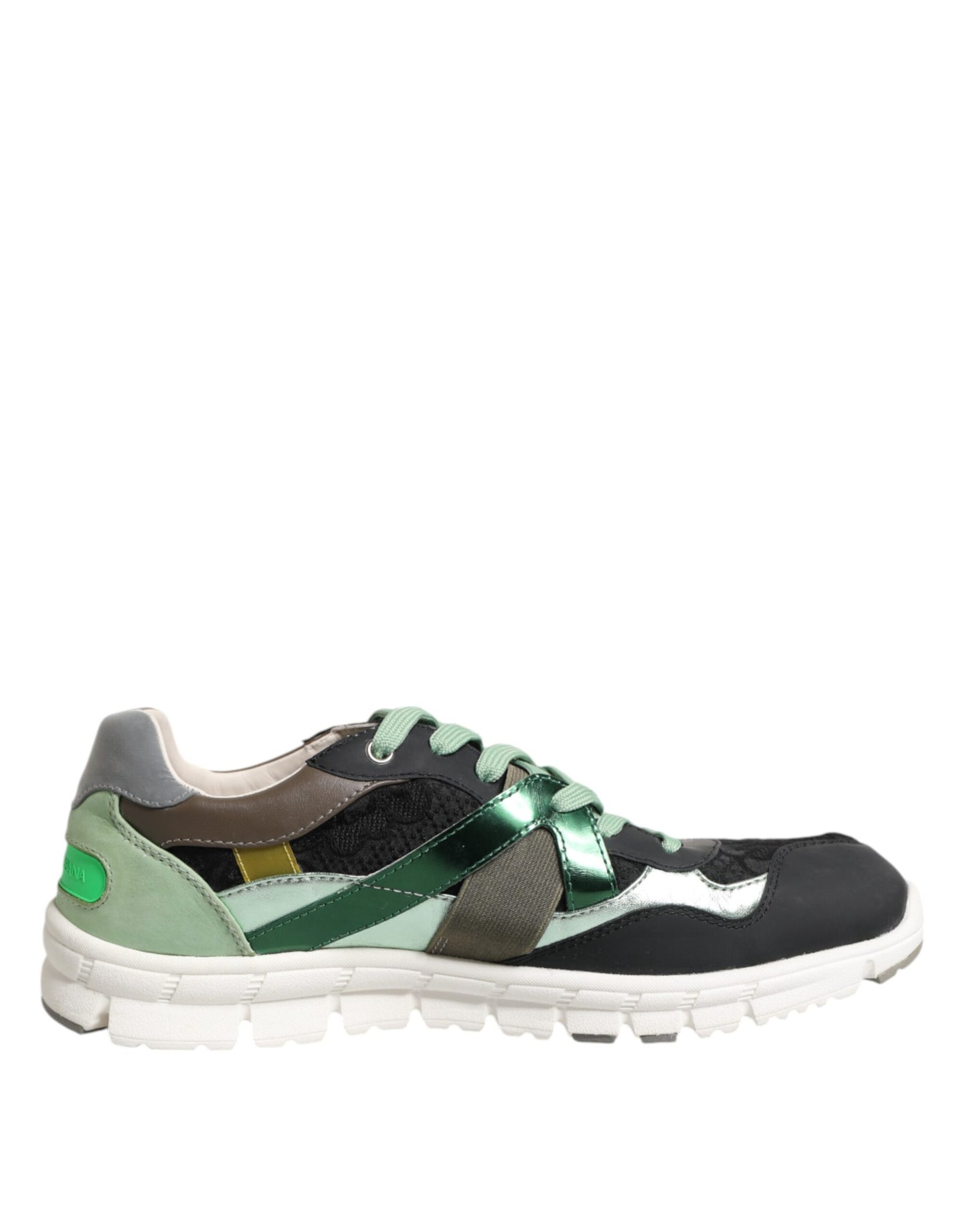 Dolce & Gabbana Låga Sneakers Med Flerfärgade Snören