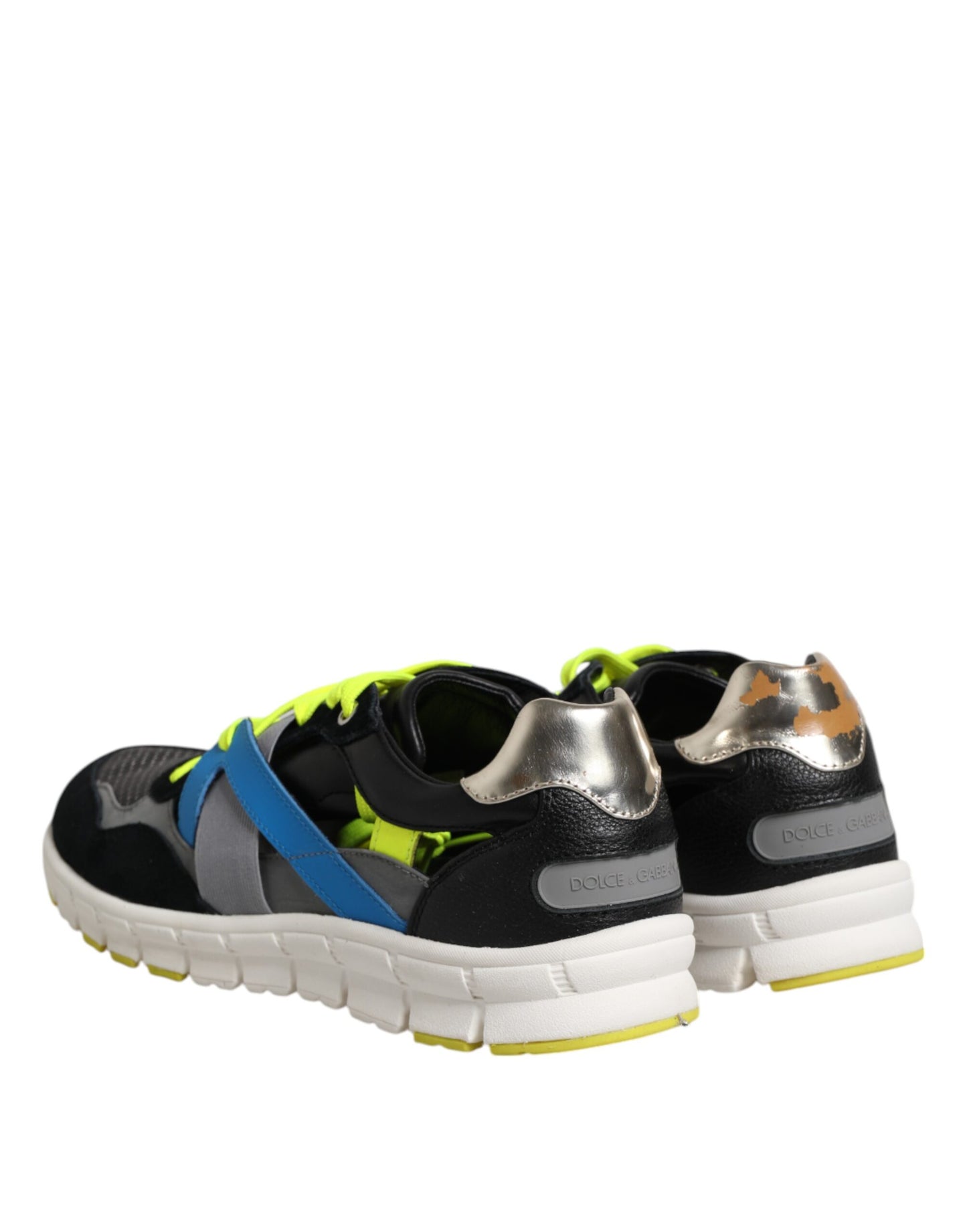 Dolce & Gabbana Multifärgade Snörskor Låga Herrsneakers