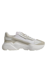 Dolce & Gabbana Hvite Lave Daymaster Herre Sneakers Sko