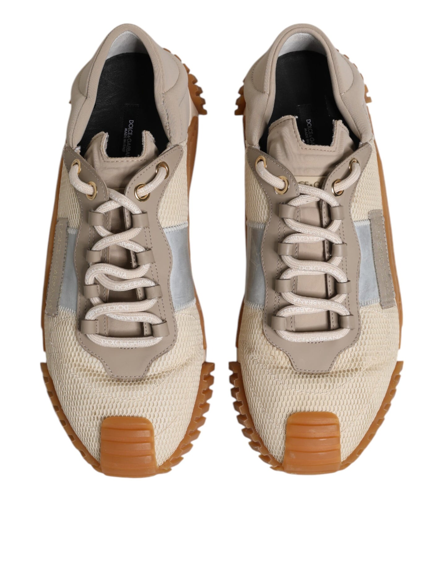 Dolce & Gabbana flerfargede snøresko med lave NS1-sneakers