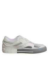 Dolce & Gabbana Hvite Lave DG Pregede Herre Sneakers Sko