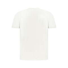 North Sails White Cotton Men T-Shirt