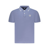 North Sails Blue Cotton Men Polo Shirt