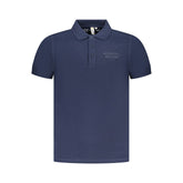 Accademia Militare Blue Cotton Mens Polo Shirt