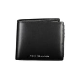 Tommy Hilfiger Black Leather Men Wallet