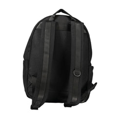 Tommy Hilfiger Black Polyester Men's Backpack