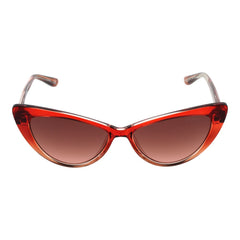 Guess Burgundy Plastic Sunglasses
