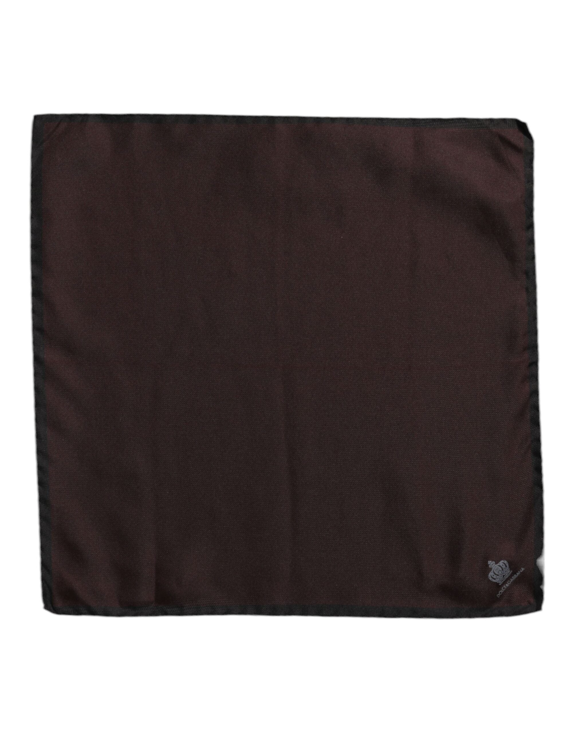Brunt DG Crown Silk Square herreskjerf