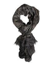 Dolce & Gabbana Camouflage Neck Warmer Wrap Foulard Scarf