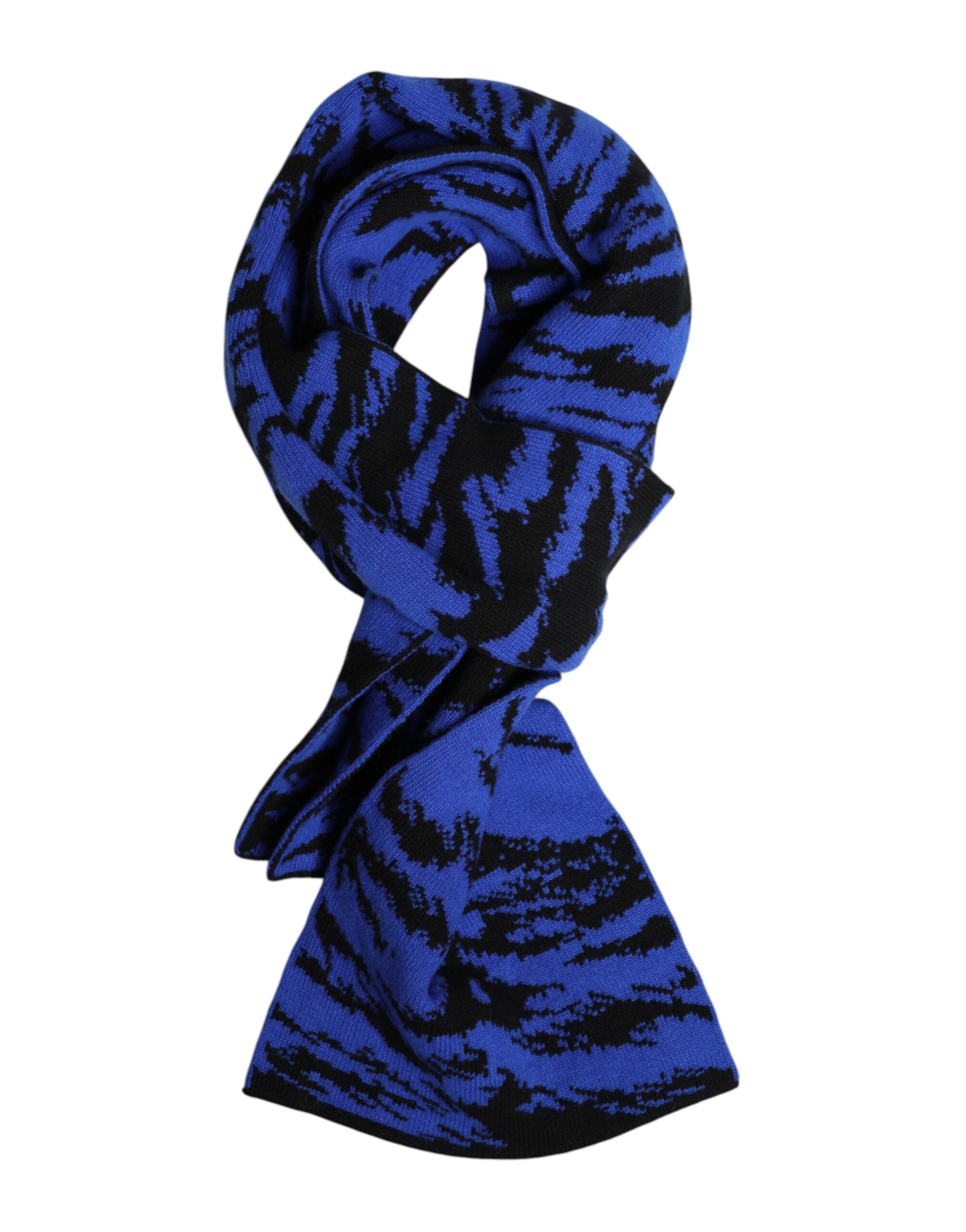 Blå Svart Logo Halsvärmare Wrap Sjal Halsduk