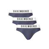 Bikkembergs Blue Cotton Underwear