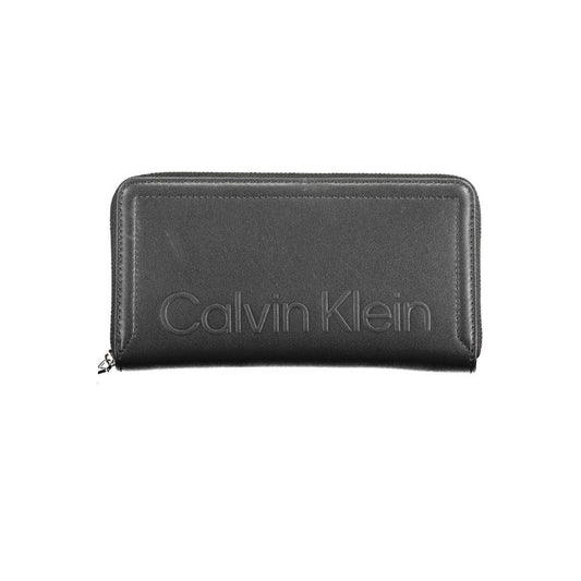 Calvin Klein svart polyetenplånbok