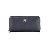 Tommy Hilfiger Blue Polyurethane Women Wallet
