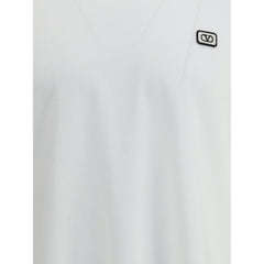 Valentino White Cotton T-Shirt