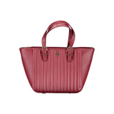 Tommy Hilfiger Red Polyurethane Women Handbag