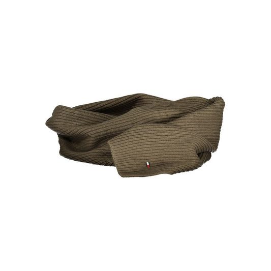 Tommy Hilfiger Grön Bomullshalsduk