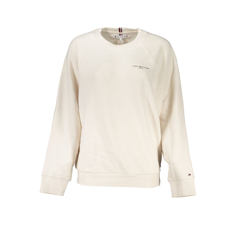 Beige bomullströja