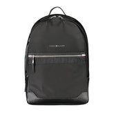 Tommy Hilfiger Black Polyester Men's Backpack