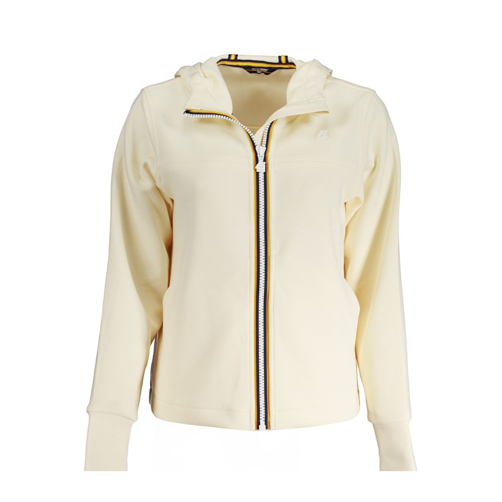 Beige polyestertröja