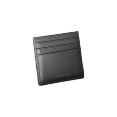 Tommy Hilfiger Black Leather Men Wallet