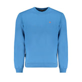 Napapijri Blue Cotton Men Sweater
