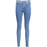 Tommy Hilfiger Blue Cotton Women Skinny Jean