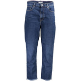 Tommy Hilfiger Blue Cotton Women Jeans