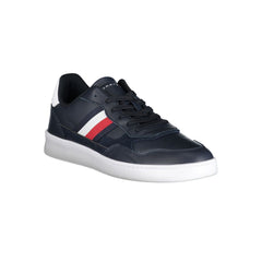 Tommy Hilfiger Blue Polyurethane Men Sneaker