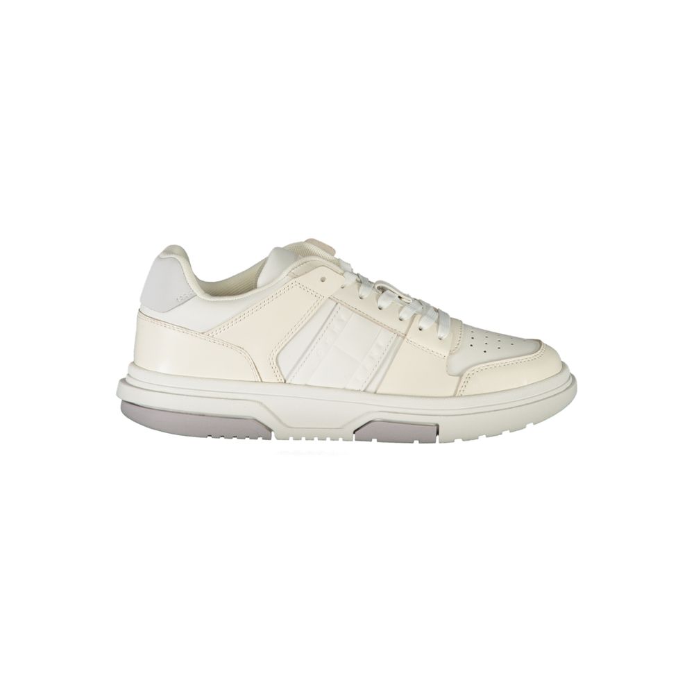 Vit polyestersneaker