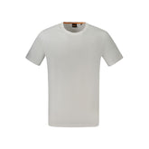 Hugo Boss Bianco Cotton Mens T-Shirt