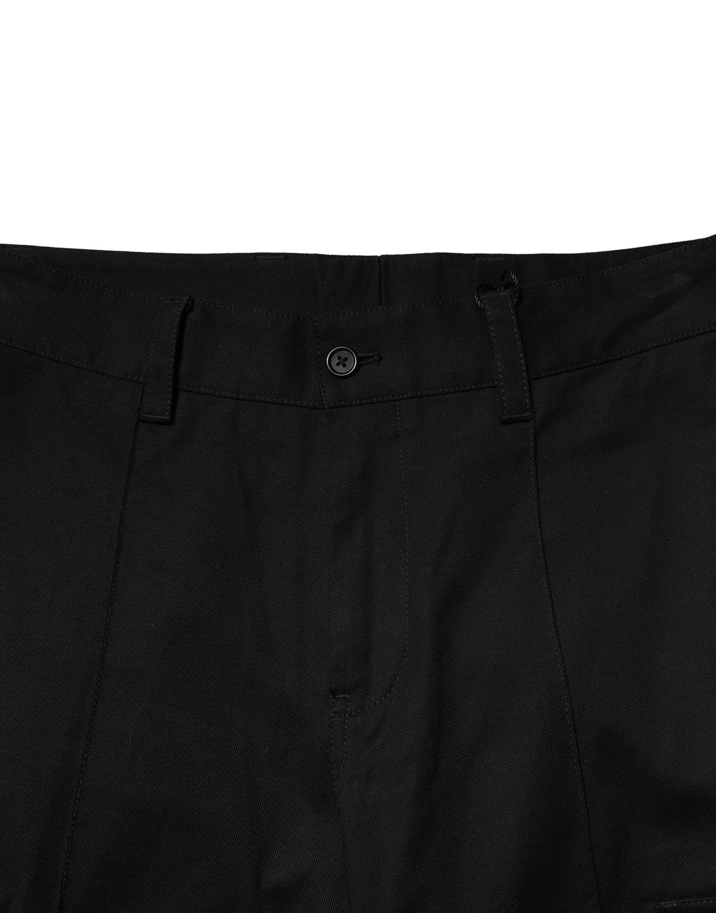 Dolce & Gabbana Svarta Bomull Cargo Joggers Herrbyxor