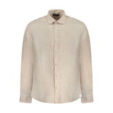 North Sails Beige Linen Men Shirt