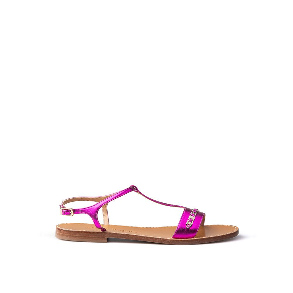 Lilla skinnsandal