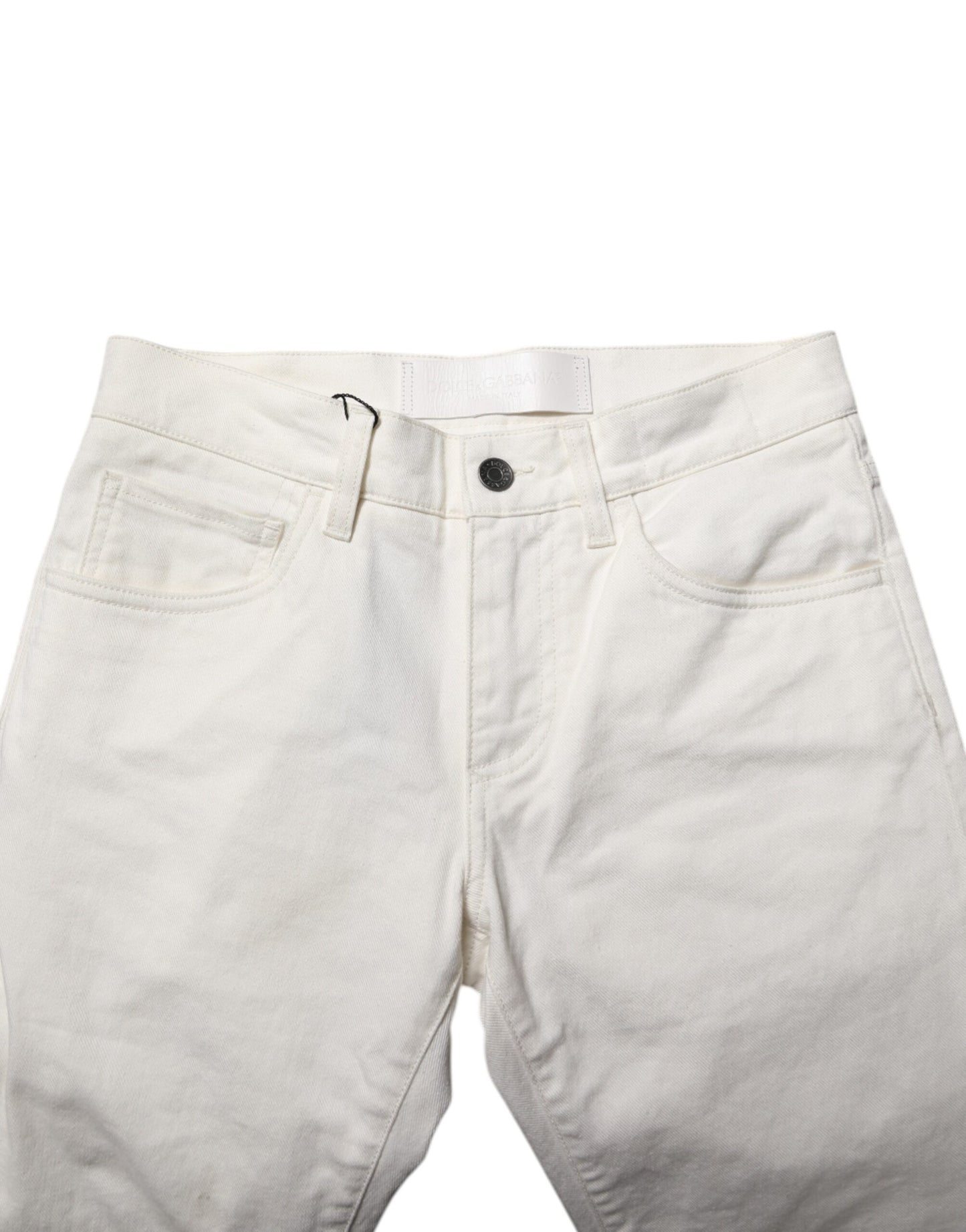 Dolce & Gabbana Vita Bomulls Skinny Herrjeans