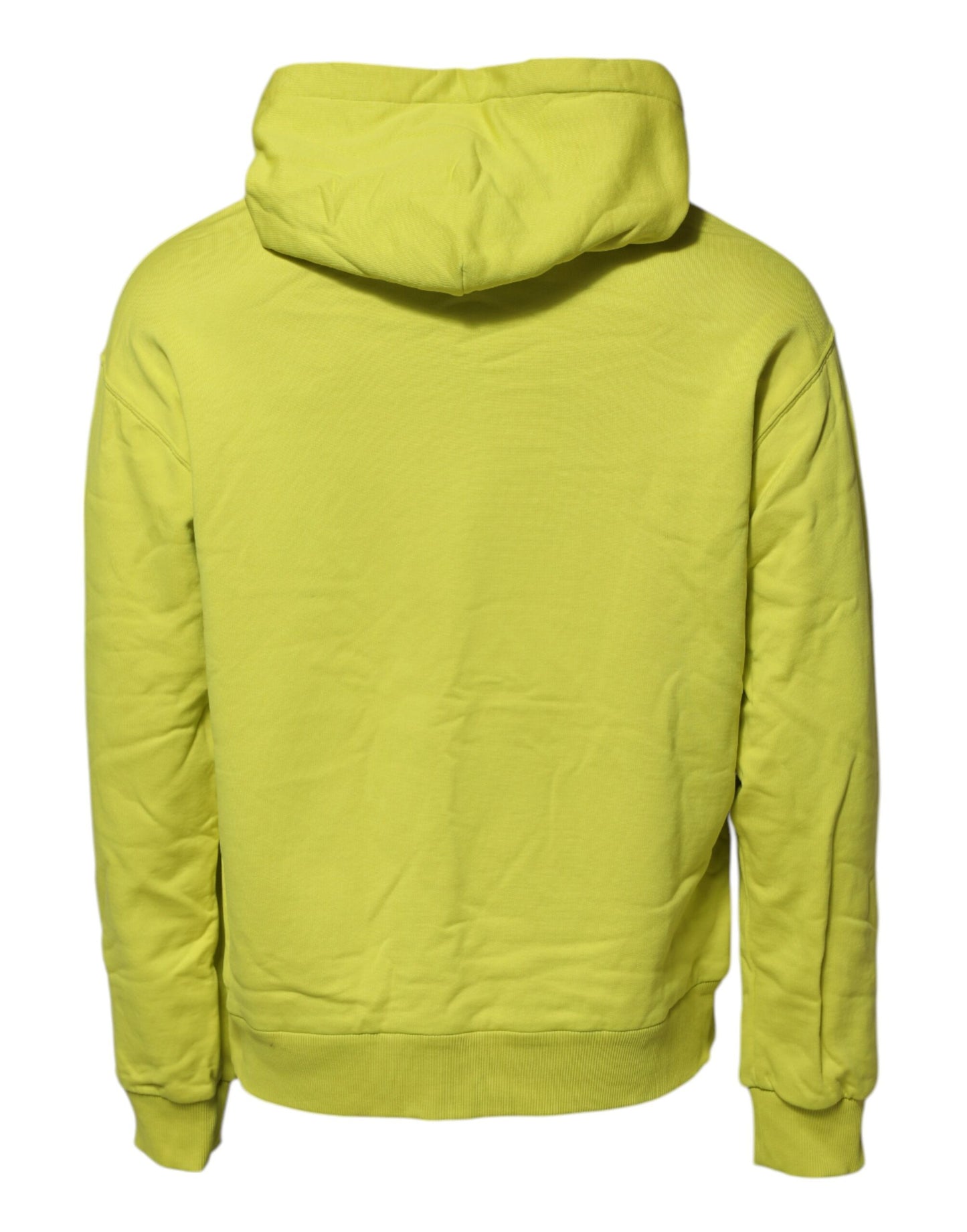 Dolce & Gabbana Grön Bomulls Hoodie Logotyptröja
