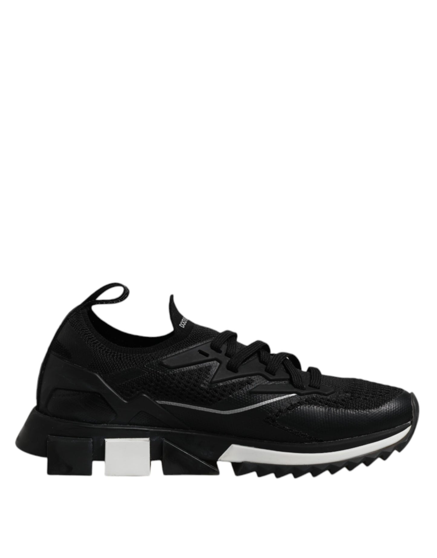 Dolce & Gabbana Svarta SORRENTO Sport Stretch Sneakers Skor