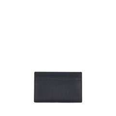 Alexander McQueen Black Calf Leather Bos Taurus Wallet