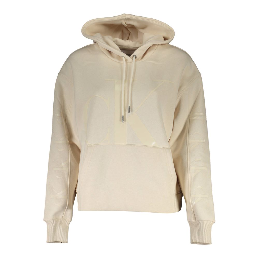 Beige bomullsgenser