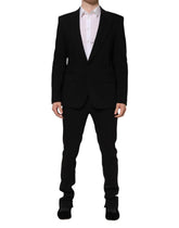 Dolce & Gabbana Black MARTINI Single Breasted 2 Piece Suit