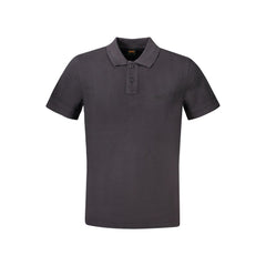 Hugo Boss Black Cotton Men Polo