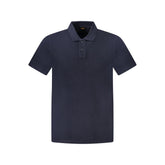 Hugo Boss Blu Cotton Men Polo