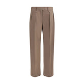 The Row Beige Cotton Casual Pants