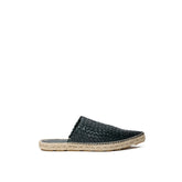 Bottega Veneta Grønn Leather Espadrille