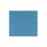 Dolce & Gabbana Lyseblå Silke Lommetørkle