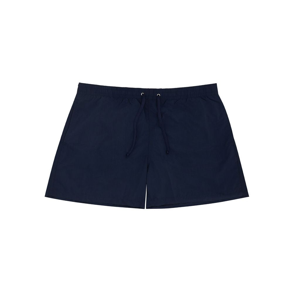 Blå polyester badkläder