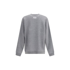 Balenciaga Gray Cotton Sweatshirt