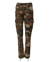 Dolce & Gabbana Multicolor Camouflage Cargo Pants