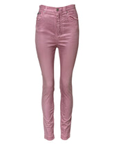 Dolce & Gabbana Rosa GRACE Högmidjade Skinny Jeans
