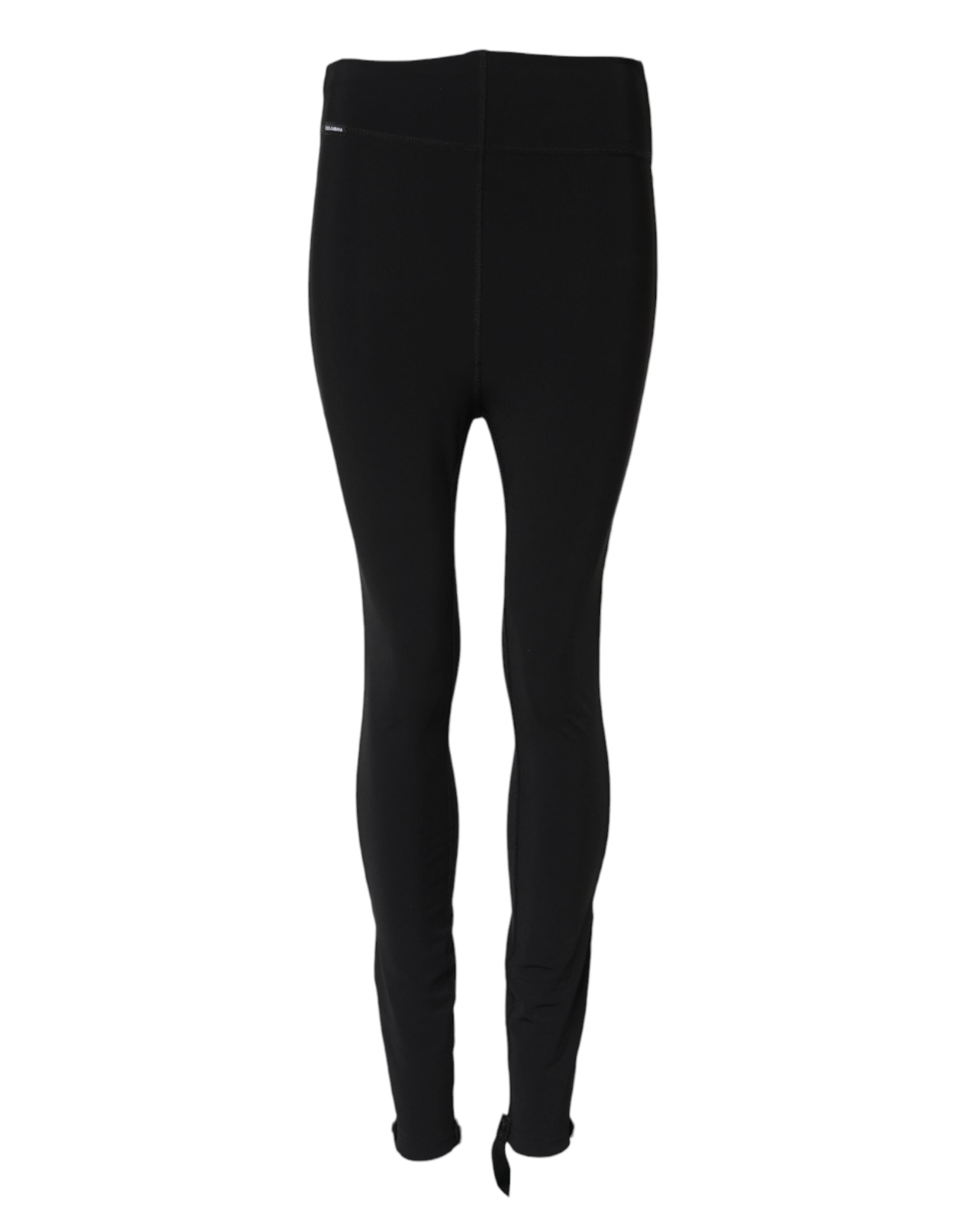 Svarta leggings med hög midja